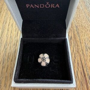 RETIRED Pandora Cherry Blossom Clip Charm.
